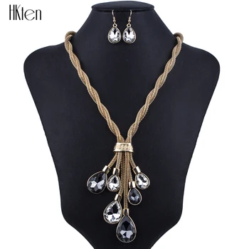 MS1504306 Fashion Jewelry Sets Hight Quality 2 Colors Necklace Sets For Women Jewelry Crystal Unique Tassel Design Party Gift
MS1504306 Fashion Jewelry Sets Hight Quality 2 Colors Necklace Sets For Women Jewelry Crystal Unique Tassel Design Party Gift