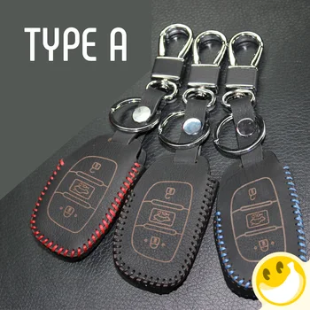 Leather Car Key Cover Case for HYUNDAY ELANTRA Auto Key Cover Holder Protector Accessories
Leather Car Key Cover Case for HYUNDAY ELANTRA Auto Key Cover Holder Protector Accessories