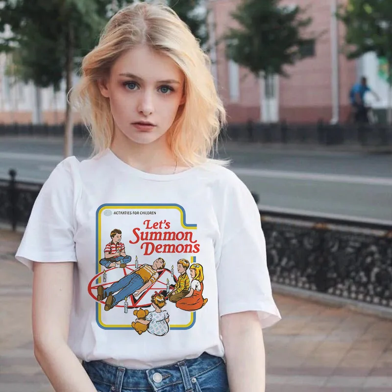 Let's Sacrifice Toby Cartoon Letters Fashion Summer Women's T-Shirt Swear Short Sleeve T-Shirt Let's Summon Demons T-Shirt S-2XL
Let's Sacrifice Toby Cartoon Letters Fashion Summer Women's T-Shirt Swear Short Sleeve T-Shirt Let's Summon Demons T-Shirt S-2XL