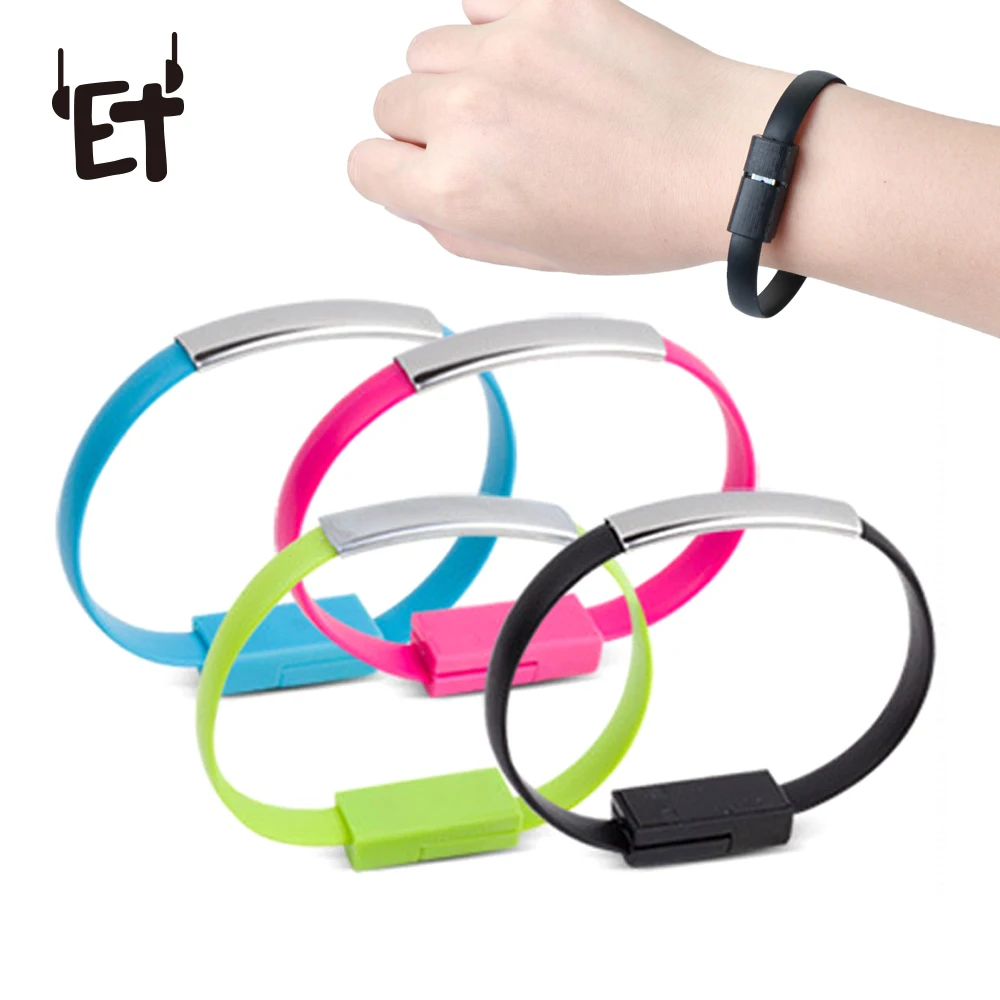 ET Phone Charger USB Charging Cable Silicone Smart Bracelet Wristband Cell Phone Charger Cables for Samsung iPhone Huawei Xiaomi
ET Phone Charger USB Charging Cable Silicone Smart Bracelet Wristband Cell Phone Charger Cables for Samsung iPhone Huawei Xiaomi
