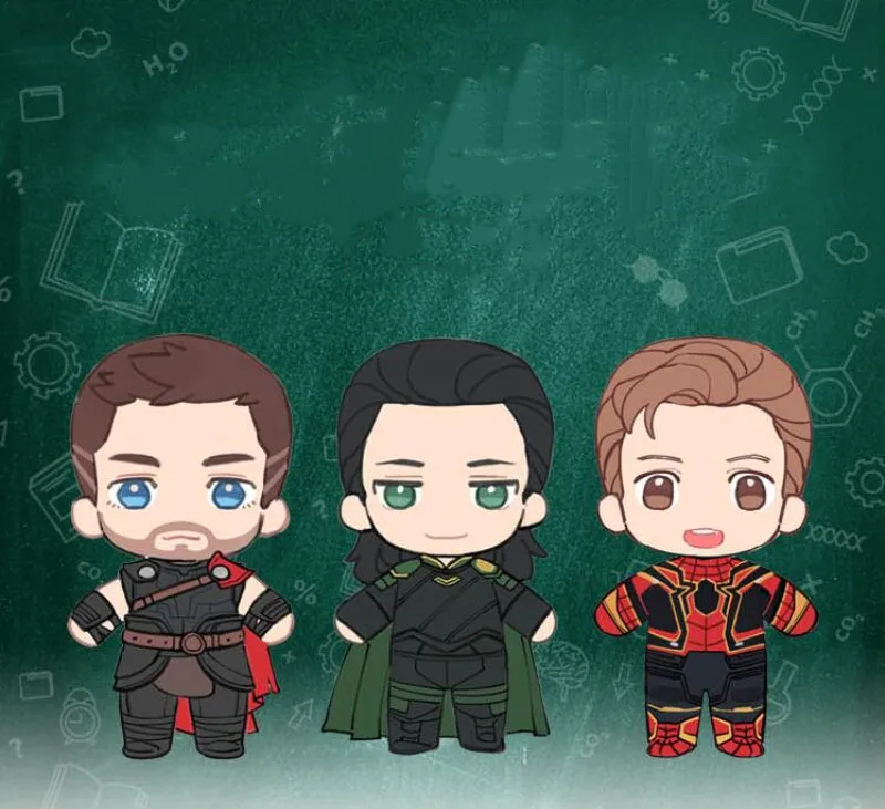 Marvel's The Avengers Ironman Tony Spider man Loki Thor Thorki Plush Doll Cute Lovely Pendant Thoughtful Gift HOT
Marvel's The Avengers Ironman Tony Spider man Loki Thor Thorki Plush Doll Cute Lovely Pendant Thoughtful Gift HOT