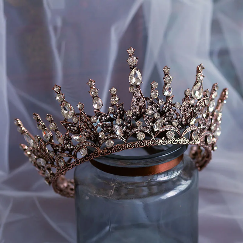 baroque crystal wedding crown queen bridal Tiaras bride headband party accessories diadem marriage hair jewelry ornaments
baroque crystal wedding crown queen bridal Tiaras bride headband party accessories diadem marriage hair jewelry ornaments