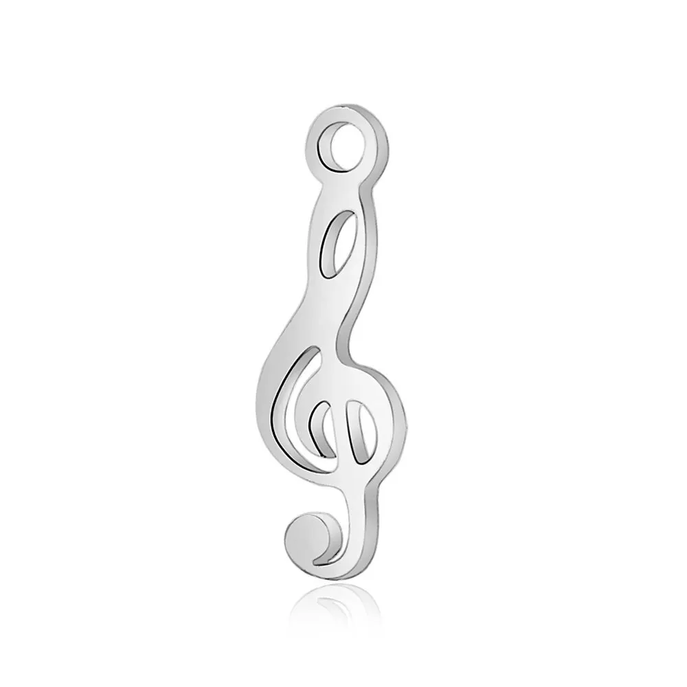 5pcs Music Note Stainless Steel Charm High Polished Stainless Steel Pendant for DIY Necklace Bracelet Jewelry Making
5pcs Music Note Stainless Steel Charm High Polished Stainless Steel Pendant for DIY Necklace Bracelet Jewelry Making