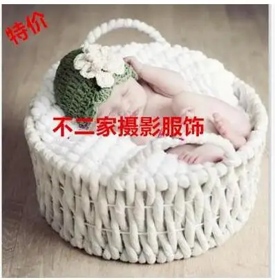 SHENGYONGBAO New pattern Photographic props Studio props Children's basket One hundred days Baby basket #006
SHENGYONGBAO New pattern Photographic props Studio props Children's basket One hundred days Baby basket #006