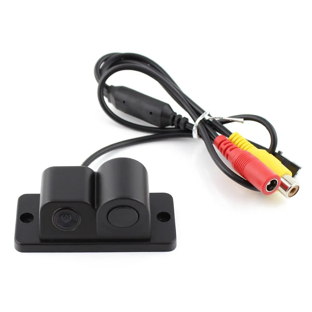 HD 2 in 1 Auto Parking Assistance Radar Car Rear View Camera Parking Sensor, Connect Car DVD Monitor Show Distance and Image
HD 2 in 1 Auto Parking Assistance Radar Car Rear View Camera Parking Sensor, Connect Car DVD Monitor Show Distance and Image