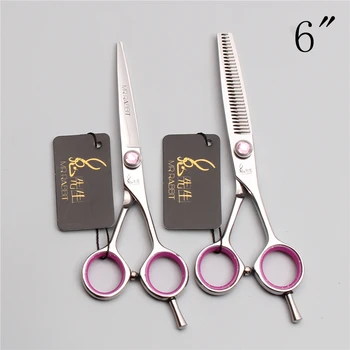 6" 17.5cm JP 440C Mr Rabbit Hairdresser's Scissors Cutting Shears Thinning Scissors Professional Hair Scissors Salon Tool M9012
6" 17.5cm JP 440C Mr Rabbit Hairdresser's Scissors Cutting Shears Thinning Scissors Professional Hair Scissors Salon Tool M9012