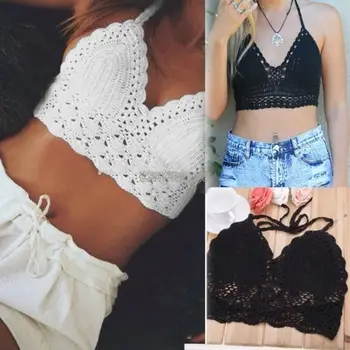 Hot Women Ladies Clothing Tops Sexy Crochet Unpadded Bralette Bralet Bra Bustier Tank Crop Top Blouse Clothes
Hot Women Ladies Clothing Tops Sexy Crochet Unpadded Bralette Bralet Bra Bustier Tank Crop Top Blouse Clothes