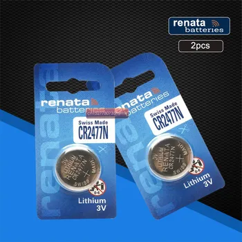 2pack Original renata lithium Battery CR2477N CR2477 2477 3V For Watch brake light instrumentation car key Button Battery
2pack Original renata lithium Battery CR2477N CR2477 2477 3V For Watch brake light instrumentation car key Button Battery
