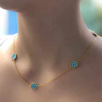 Go2boho MIYUKI Necklaces Turkish Evil Eye Choker Insta Fashion Necklace Gold Chain 2019 Women New Kolye Jewelry Handmade Gift
Go2boho MIYUKI Necklaces Turkish Evil Eye Choker Insta Fashion Necklace Gold Chain 2019 Women New Kolye Jewelry Handmade Gift