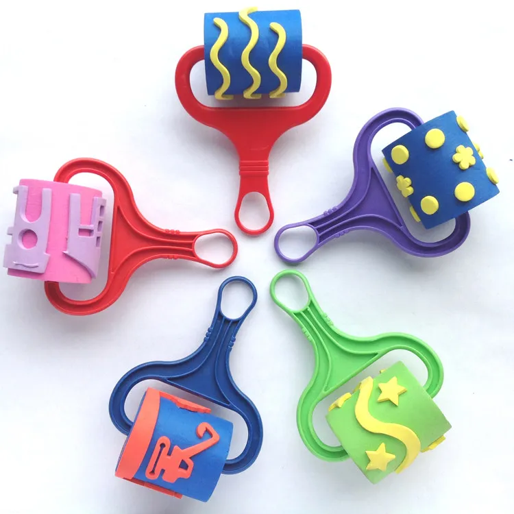 1 PCS House/Star/Flowers/ripple Pattern Decoration Roller Brush color Handle Graffiti Diy Painting Tool For You kids draw gift
1 PCS House/Star/Flowers/ripple Pattern Decoration Roller Brush color Handle Graffiti Diy Painting Tool For You kids draw gift