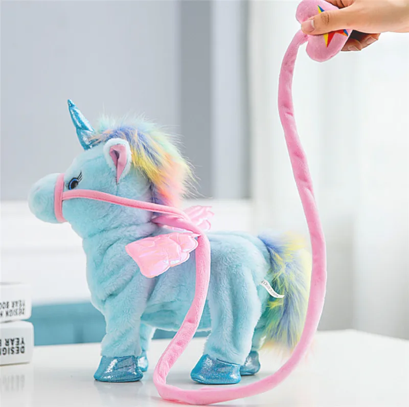 1pc Electric Walking Unicorn Plush Toy Stuffed Animal Toy Electronic Music Unicorn Toy for Children Christmas Gifts 35cm
1pc Electric Walking Unicorn Plush Toy Stuffed Animal Toy Electronic Music Unicorn Toy for Children Christmas Gifts 35cm