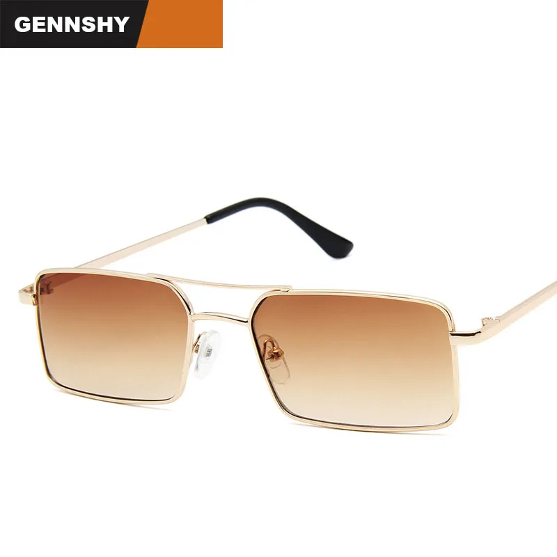 2019 Newest Fashion Square Metal Sunglasses Men Retro Brand Design Sunglasses Unique Double Bridge Gold Frame Brown Lenses UV400
2019 Newest Fashion Square Metal Sunglasses Men Retro Brand Design Sunglasses Unique Double Bridge Gold Frame Brown Lenses UV400