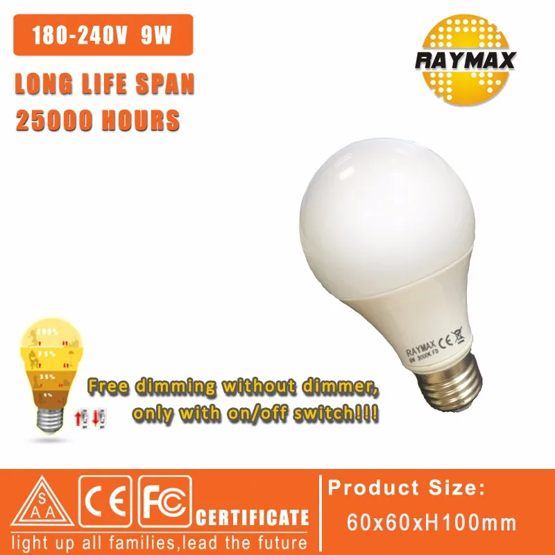 10PCS/LOT High Lumen LED Dimmable BULB 9W LED Lights Ball Bulb A60 BULB A60 BULB Dim without dimmer Ceiling Pendant Lights
10PCS/LOT High Lumen LED Dimmable BULB 9W LED Lights Ball Bulb A60 BULB A60 BULB Dim without dimmer Ceiling Pendant Lights