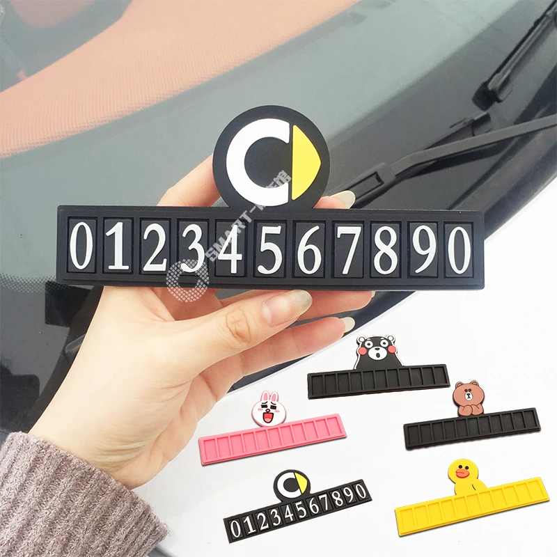 Car Styling Cartoon Temporary Parking card Phone Number Card Temporary Stop Sign For Smart 450 451 Smart 453 fortwo Forfour
Car Styling Cartoon Temporary Parking card Phone Number Card Temporary Stop Sign For Smart 450 451 Smart 453 fortwo Forfour