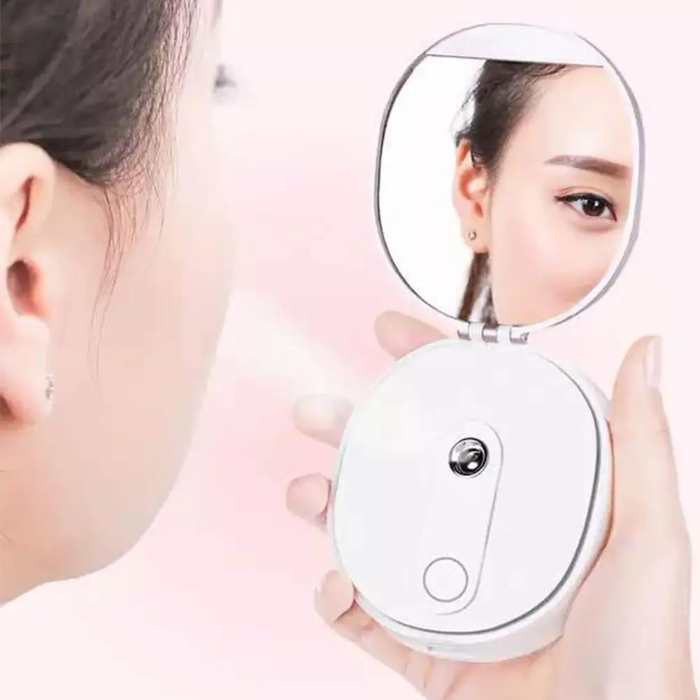 Mini Nano Water Sprayer Steam Face Humidifier Charger Portable Beauty Mirror New Well
Mini Nano Water Sprayer Steam Face Humidifier Charger Portable Beauty Mirror New Well