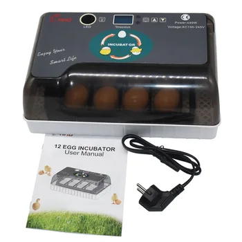 1set Automatic Digital 12 Eggs Incubator Hatcher Large Capacity Practical Incubators For Chicken Poultry Quail Eggs supplies
1set Automatic Digital 12 Eggs Incubator Hatcher Large Capacity Practical Incubators For Chicken Poultry Quail Eggs supplies