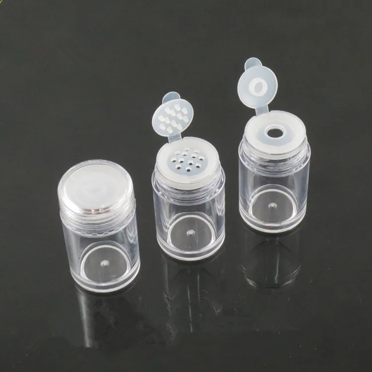 5g 10ml Clear Empty Loose Powder Jars with 1/3/12 Holes Sifter Nail Eyeshadow Glitter Powder Refillable Bottles Container 100pcs
5g 10ml Clear Empty Loose Powder Jars with 1/3/12 Holes Sifter Nail Eyeshadow Glitter Powder Refillable Bottles Container 100pcs