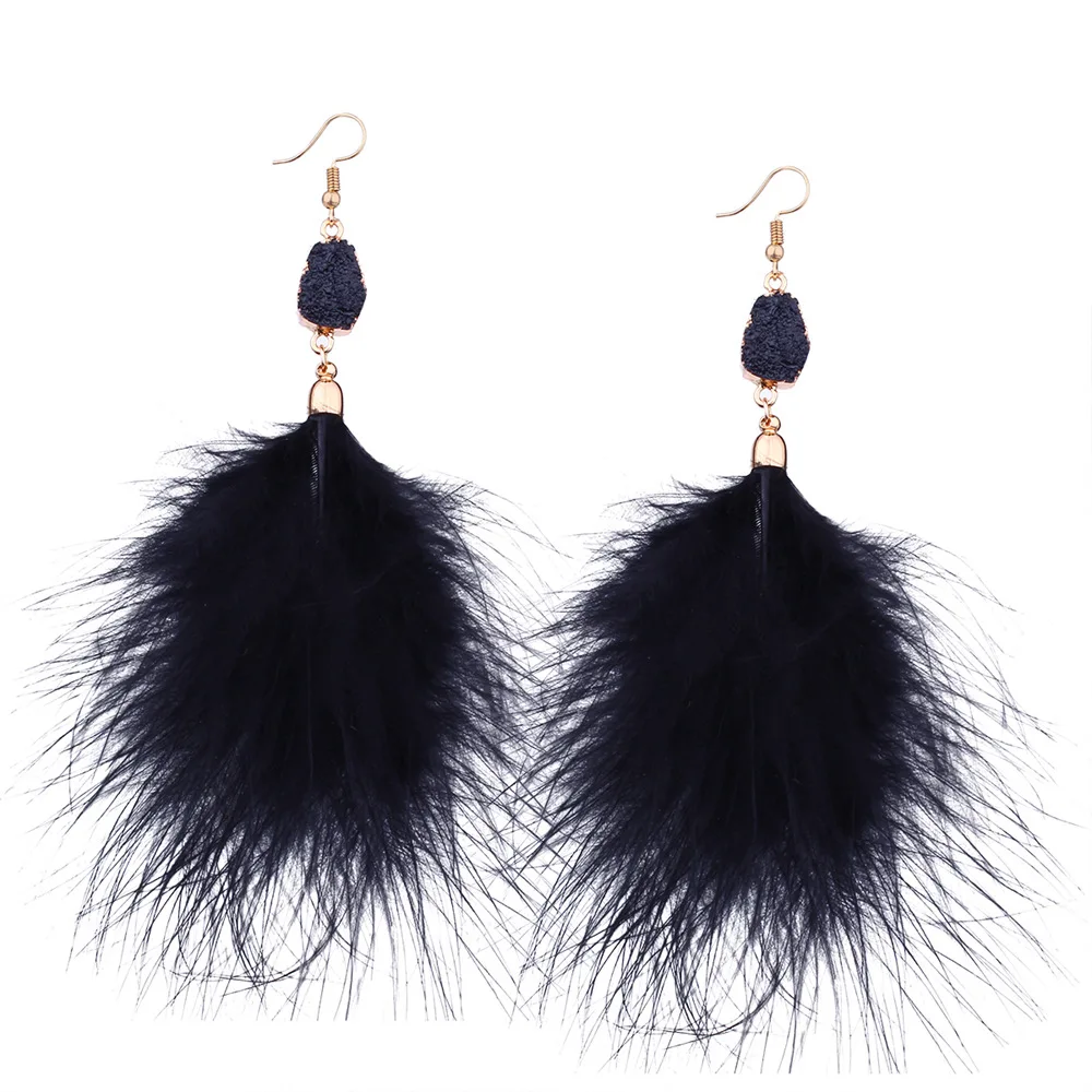 Korea Elegant Feather Long Tassel Earrings For Women Boho Fashion Jewelry 2017 Hot Sale Statement Dangle Drop Earrings Oorbellen
Korea Elegant Feather Long Tassel Earrings For Women Boho Fashion Jewelry 2017 Hot Sale Statement Dangle Drop Earrings Oorbellen