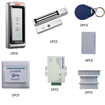 U200-System1: U200 controller+magnetic lock+power supply+exit button+zl bracket+users' card+ users' keyfob
U200-System1: U200 controller+magnetic lock+power supply+exit button+zl bracket+users' card+ users' keyfob