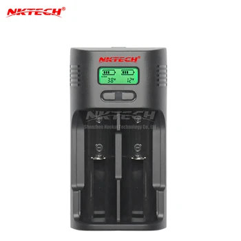 

NKTECH T2 Intelligent Battery Chargers LCD 4.2V 3.6V 1.4V For Soshine 26650 18650 18500 14500 10440 AA AAA Li-ion Ni-MH LiFePO4