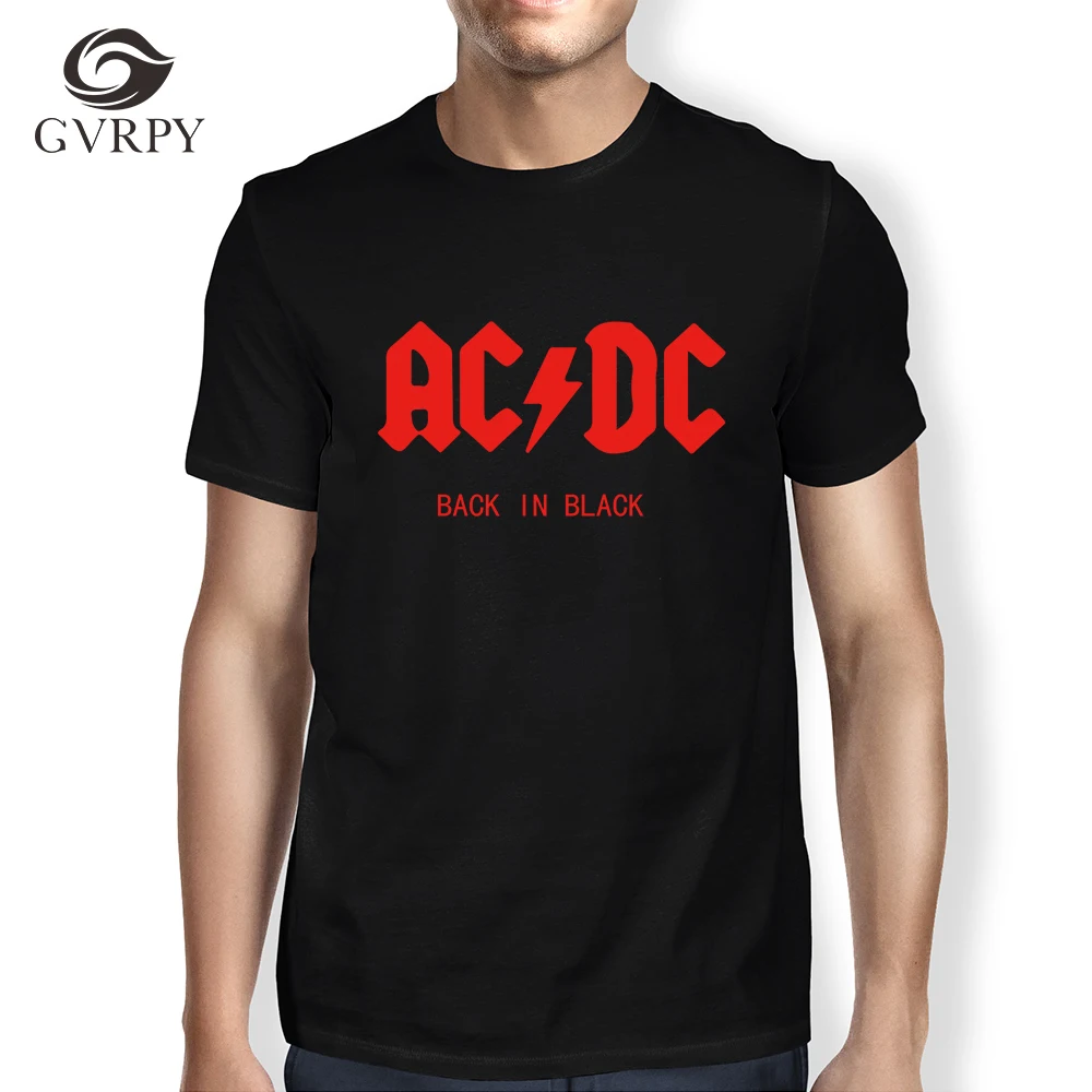 Fashion Harajuku AC DC back in black Letters Printed T-Shirt Men Soft Modal Tops Punk Rock Hip Hop Black White T Shirts For Male
Fashion Harajuku AC DC back in black Letters Printed T-Shirt Men Soft Modal Tops Punk Rock Hip Hop Black White T Shirts For Male