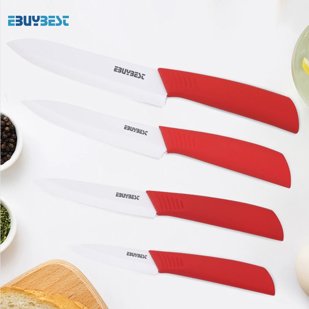 Kitchen Knives Ceramic Knife 3 4 5 6 inch Zirconia White Blade Paring Fruit Ceramic Chef Knife Cooking Set
Kitchen Knives Ceramic Knife 3 4 5 6 inch Zirconia White Blade Paring Fruit Ceramic Chef Knife Cooking Set