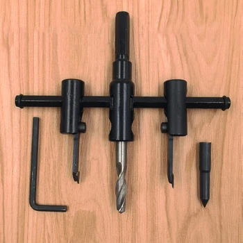 Alloy Steel 30-120mm/30-200mm Adjustable Circle Hole Saw Drill Bit Cutter Set for Woodworking TN99
Alloy Steel 30-120mm/30-200mm Adjustable Circle Hole Saw Drill Bit Cutter Set for Woodworking TN99