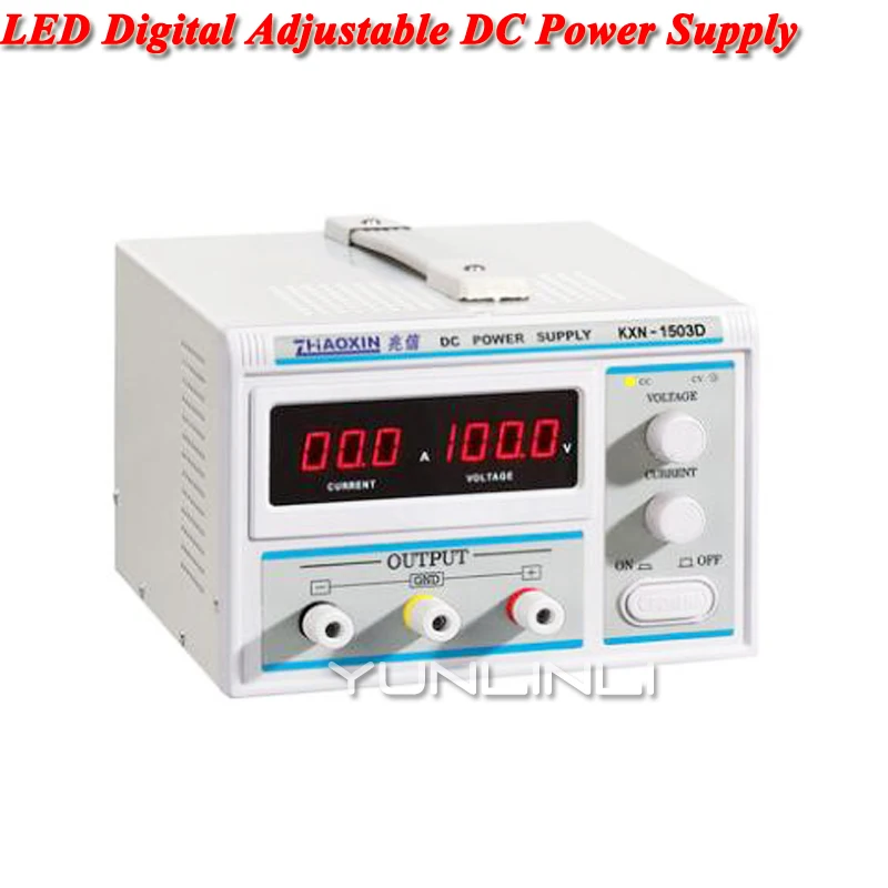 DC Power Supply 150V 3A Adjustable Switch Laboratory Power Supply Mini LED Display Power Supply Regulator KXN-1503D
DC Power Supply 150V 3A Adjustable Switch Laboratory Power Supply Mini LED Display Power Supply Regulator KXN-1503D