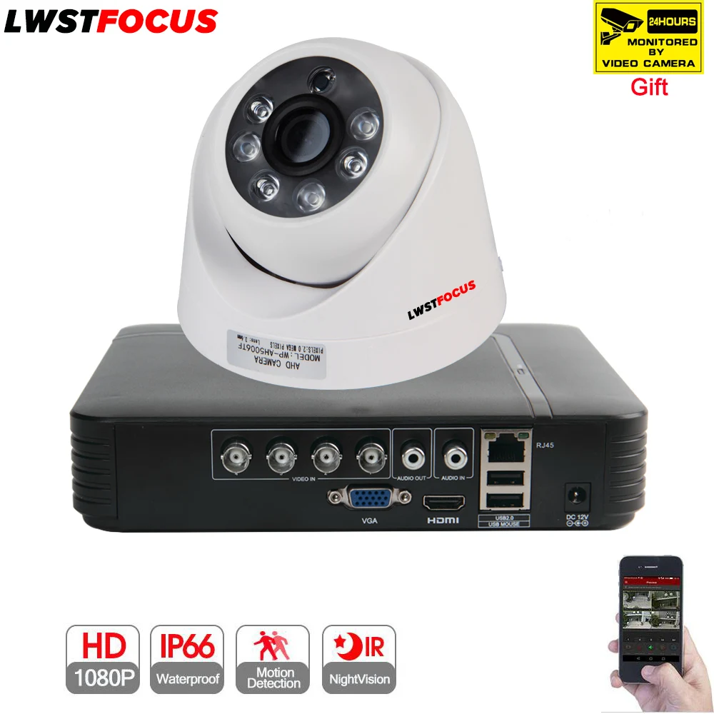 LWSTFOCUS 4CH 1080P Security Camera System 1080N AHD DVR Hybrid 1PCS 2000TVL AHD Dome Cameras AHD CCTV System Surveillance Kit
LWSTFOCUS 4CH 1080P Security Camera System 1080N AHD DVR Hybrid 1PCS 2000TVL AHD Dome Cameras AHD CCTV System Surveillance Kit