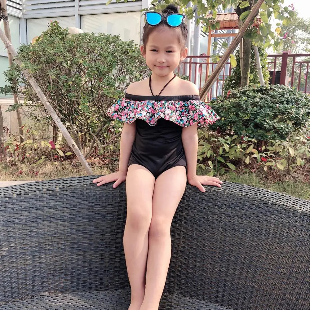 Swimsuit For Girls 2019 Children's Flying Sleeve One-Shoulder Strap Ruffled Swimsuit One Piece Seaside Swimwear bebek mayo A1
Swimsuit For Girls 2019 Children's Flying Sleeve One-Shoulder Strap Ruffled Swimsuit One Piece Seaside Swimwear bebek mayo A1