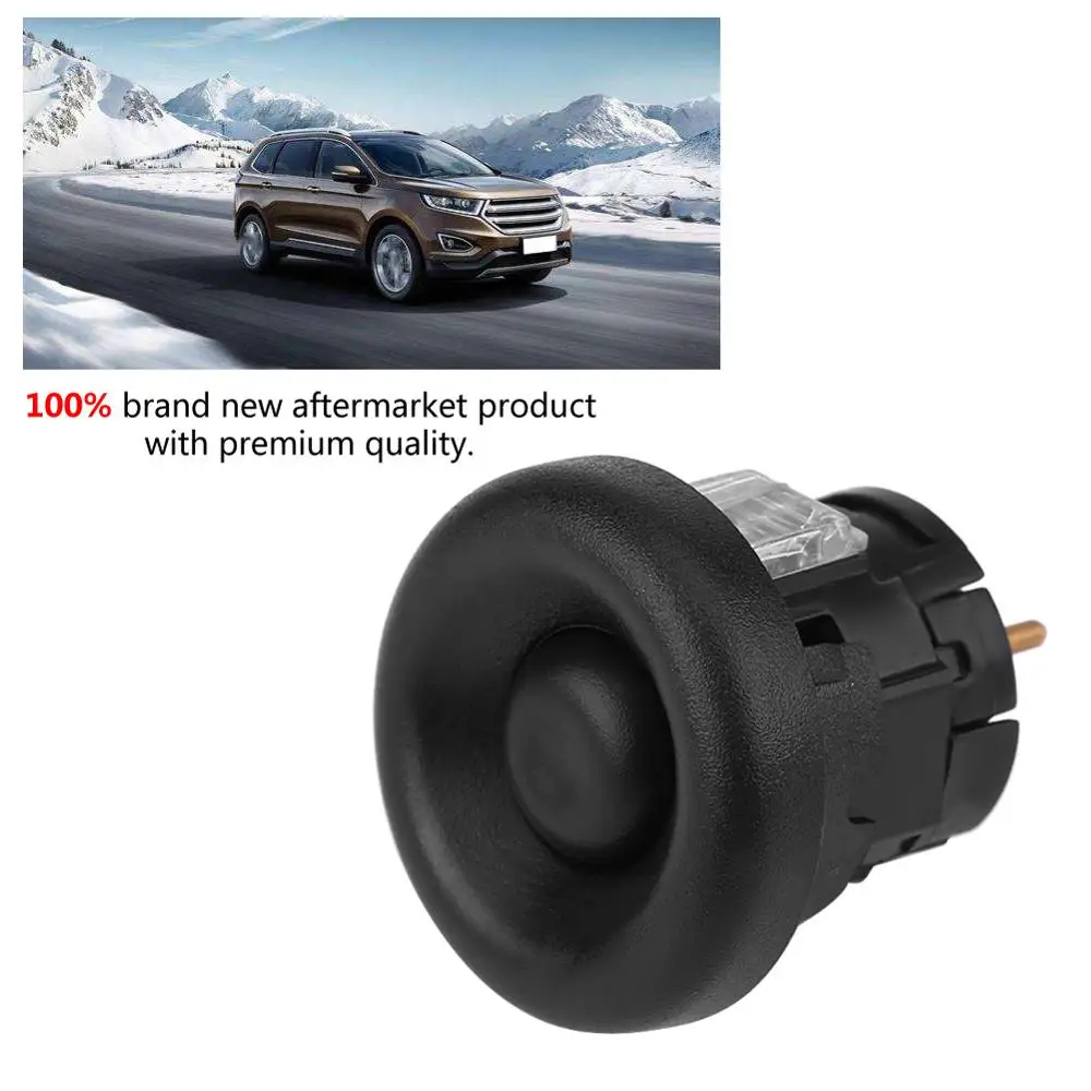 Transmission Overdrive Lockout Switch Button Gear Shifter Button &Cap Bezel Fit For Ford F-150/250/350/450/550 Bronco F53/ F59