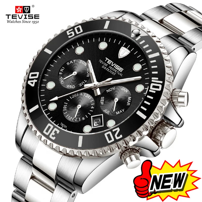 Hot Tevise Brand Men Quartz Watch Men's Watches Top Brand Luxury Sport Stainless Steel Clock Male Relogio masculino 2018 New
Hot Tevise Brand Men Quartz Watch Men's Watches Top Brand Luxury Sport Stainless Steel Clock Male Relogio masculino 2018 New