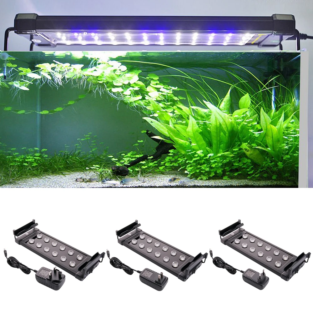 Aquarium Fish Tank Light 10W LED Lamp Light LED Lighting For Aquarium Aquatic Aquario Led EU/US/UK Plug
Aquarium Fish Tank Light 10W LED Lamp Light LED Lighting For Aquarium Aquatic Aquario Led EU/US/UK Plug