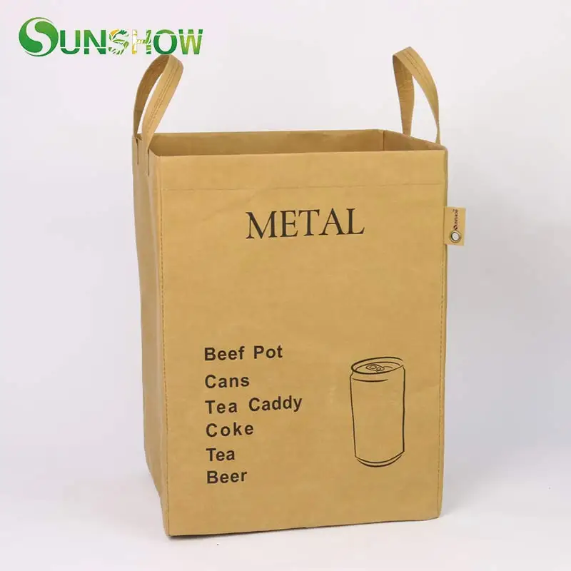 1pc Portable Kraft Paper Bag Washable Paper Bag for Toys Waterproof Panier De Rangement Multifunctional Kraft Storage Wasmand
1pc Portable Kraft Paper Bag Washable Paper Bag for Toys Waterproof Panier De Rangement Multifunctional Kraft Storage Wasmand