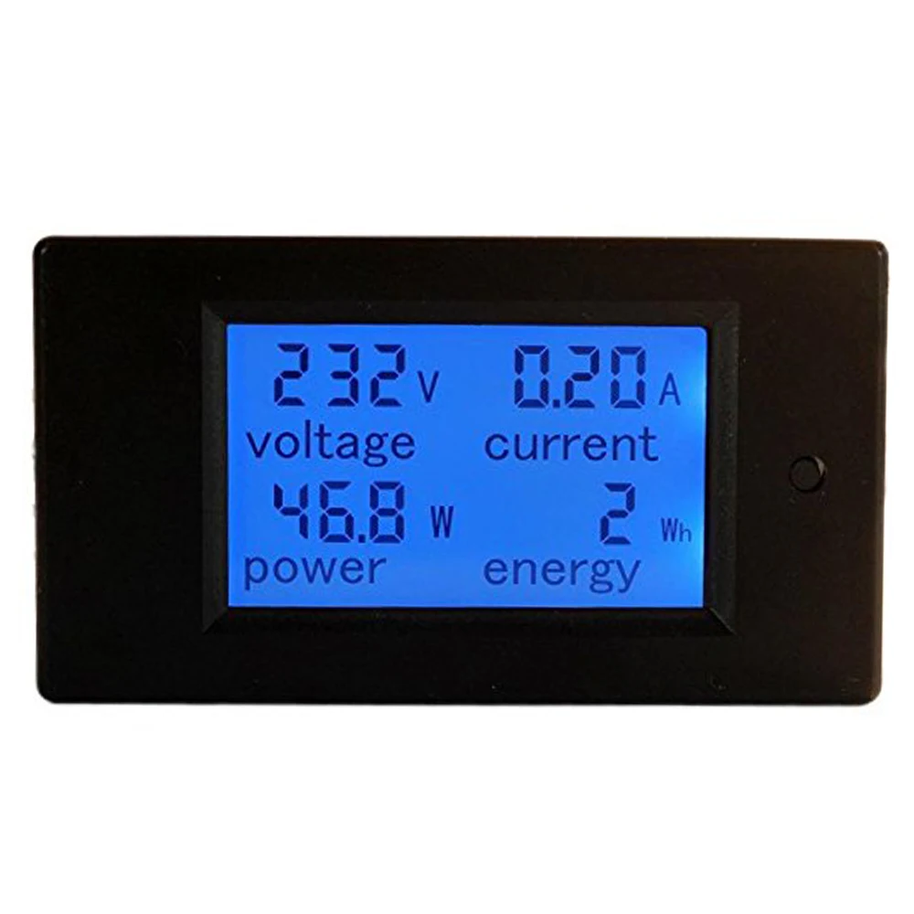4 In 1 Multi-function AC Single Phase Digital Ammeter Voltmeter 80-260V 20A Electric Volt Meter Amp Current Power Energy Tester
4 In 1 Multi-function AC Single Phase Digital Ammeter Voltmeter 80-260V 20A Electric Volt Meter Amp Current Power Energy Tester