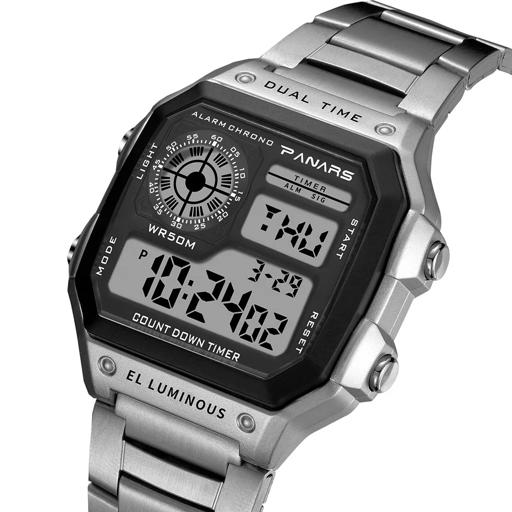 GEMIXI 2019 Hot Fashion Classic FashionMulti Function Alarm Clock Calendar Waterproof Sports Fashion Electronic Watch Apr.
GEMIXI 2019 Hot Fashion Classic FashionMulti Function Alarm Clock Calendar Waterproof Sports Fashion Electronic Watch Apr.