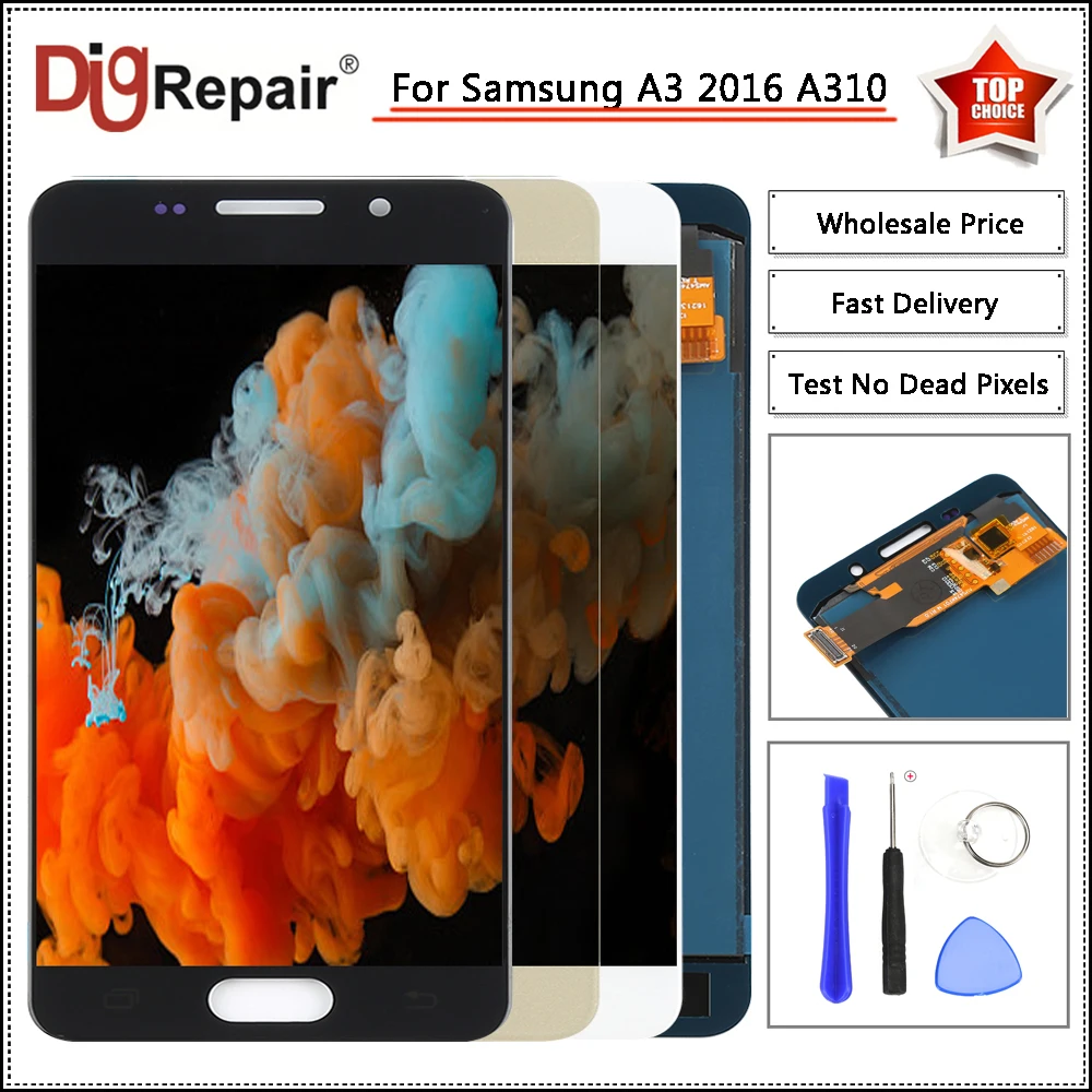 a310 lcd For Samsung Galaxy A3 2016 LCD A310 A310F Display Touch Screen Digitizer Assembly Replacement a300f lcd a3 2016 display
a310 lcd For Samsung Galaxy A3 2016 LCD A310 A310F Display Touch Screen Digitizer Assembly Replacement a300f lcd a3 2016 display