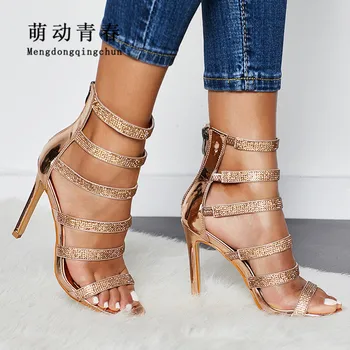 Plus Size New Bling Crystal Rhinestones Women Pumps Fashion Ankle Strap Sexy Ladies Party Wedding Sandals Women Zipper Pumps
Plus Size New Bling Crystal Rhinestones Women Pumps Fashion Ankle Strap Sexy Ladies Party Wedding Sandals Women Zipper Pumps