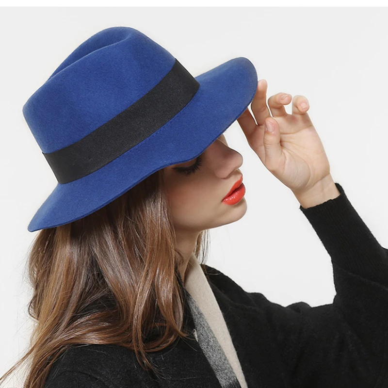 Retro 100% Wool Wide Brim Winter Autumn Floppy Felt Trilby Bowknot Sun Hat For Elegant Womem Ladies Top Cloche Fedora Hat 25
Retro 100% Wool Wide Brim Winter Autumn Floppy Felt Trilby Bowknot Sun Hat For Elegant Womem Ladies Top Cloche Fedora Hat 25