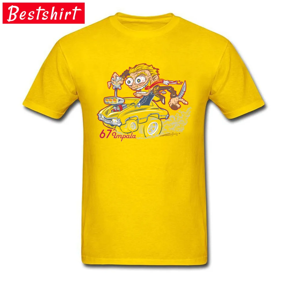 Dean Fink Top T-shirts Design Short Sleeve Funky Round Neck Pure Cotton Tops Shirts Europe Sweatshirts for Students Summer Fall Dean Fink yellow