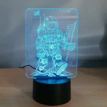 Moonfall Astronaut 3D 7 Color Lamp Visual Led Night Lights For Kids Touch Usb Table Lampara Lampe Baby Sleeping Nightlight
Moonfall Astronaut 3D 7 Color Lamp Visual Led Night Lights For Kids Touch Usb Table Lampara Lampe Baby Sleeping Nightlight