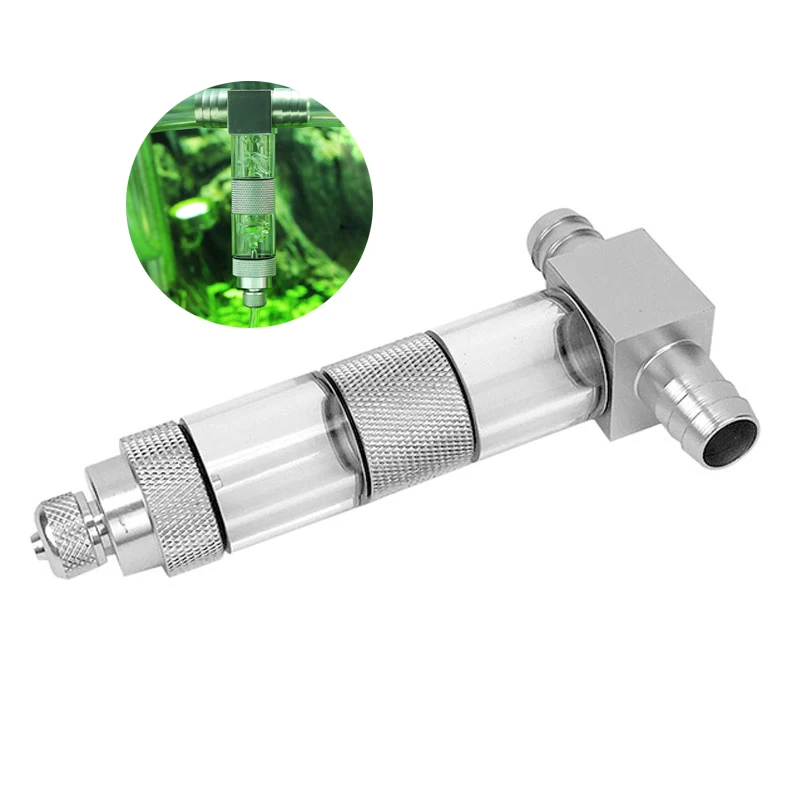 12/16mm Stainless Steel CO2 Diffuser Aquarium Tank External Atomizer Carbon Dioxide Atomizer Regulator Reactor
12/16mm Stainless Steel CO2 Diffuser Aquarium Tank External Atomizer Carbon Dioxide Atomizer Regulator Reactor