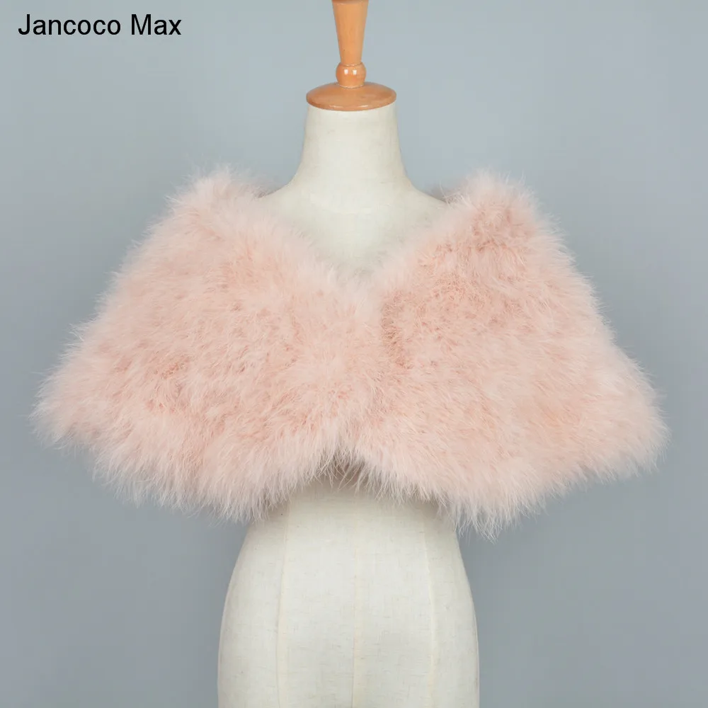 Jacoco Max Women Real Ostrich Feather Fur Shawl Fashion Style Natural Fur Shrugs Top Quality Pashmina Poncho S7232
Jacoco Max Women Real Ostrich Feather Fur Shawl Fashion Style Natural Fur Shrugs Top Quality Pashmina Poncho S7232
