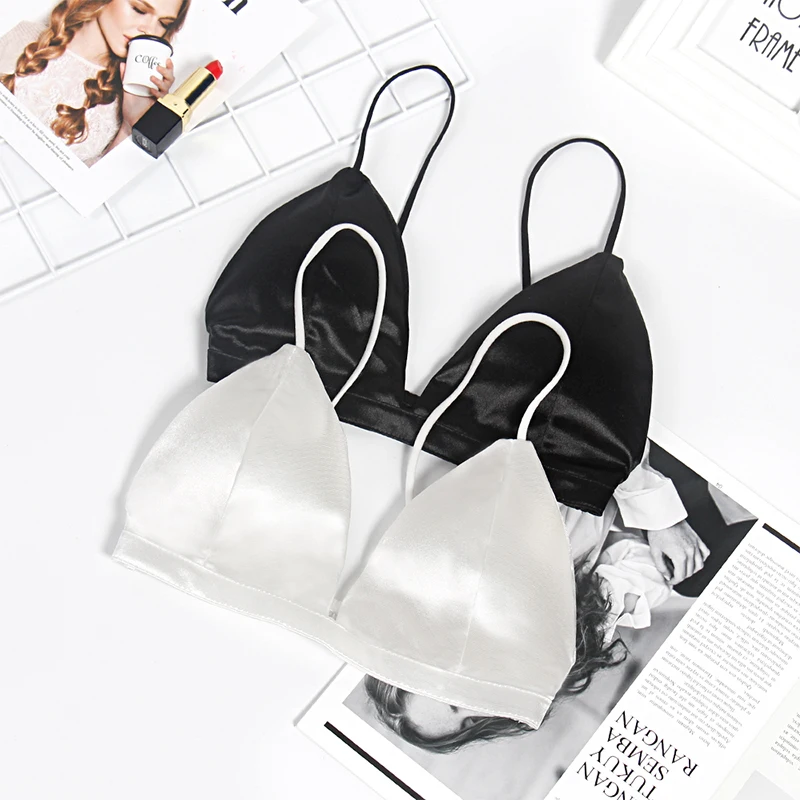 Summer Bra Women Ice Silk Bras Sexy Lady Bralette Push Up Fashion Tube Tops Lingerie Girl Soft Brassiere Bra For Women B0086
Summer Bra Women Ice Silk Bras Sexy Lady Bralette Push Up Fashion Tube Tops Lingerie Girl Soft Brassiere Bra For Women B0086