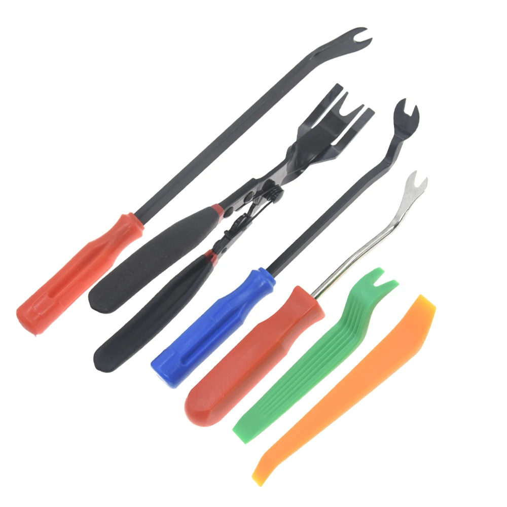 Auto Rivet Fastener Installer Removal Opening Clamp Tool Trim Dash Board Clip Door Panel Audio Pry Bar Plier Car Repair Tool
Auto Rivet Fastener Installer Removal Opening Clamp Tool Trim Dash Board Clip Door Panel Audio Pry Bar Plier Car Repair Tool