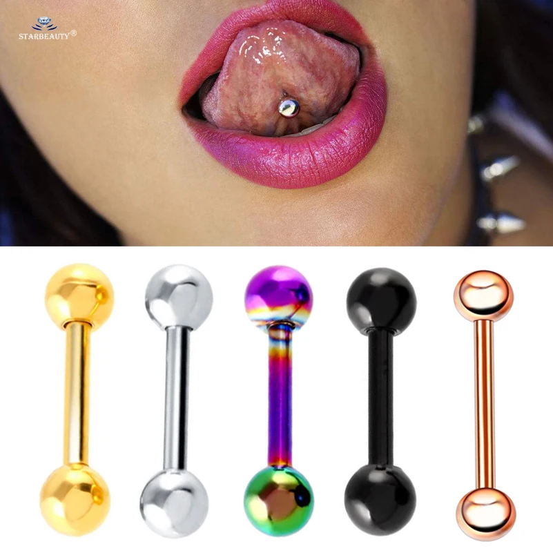 Starbeauty 2pcs/lot Sexy Barbell Tongue Piercing langue Industrial Piercing Tongue Ring Nipple Ring Helix Cartilage Earrings
Starbeauty 2pcs/lot Sexy Barbell Tongue Piercing langue Industrial Piercing Tongue Ring Nipple Ring Helix Cartilage Earrings