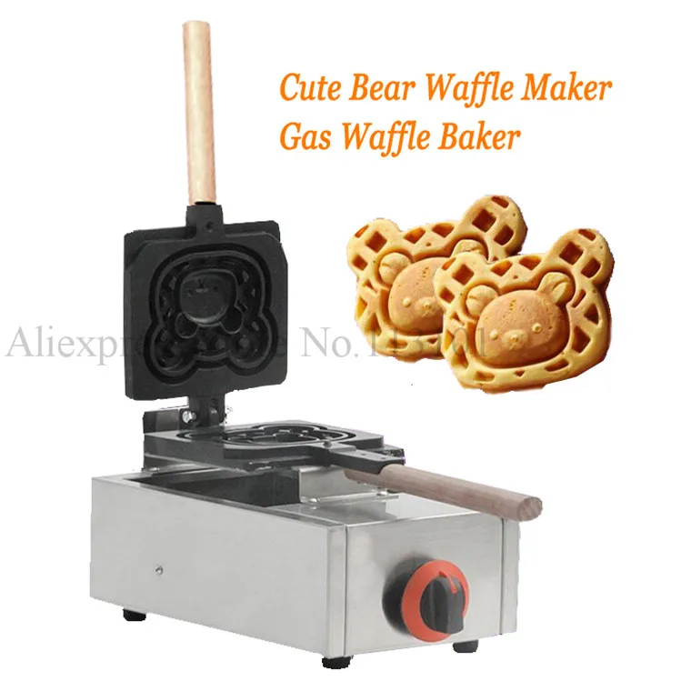 Gas Waffle Baker Cute Bear Unique Carton Waffle Machine Great Street Snack Machine for Cute Bear Waffle Making
Gas Waffle Baker Cute Bear Unique Carton Waffle Machine Great Street Snack Machine for Cute Bear Waffle Making