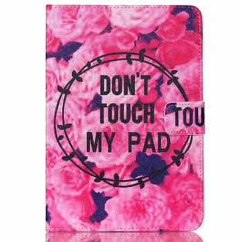 Foldable PU Leather Pad Cover With Red Red Do not Touch My Pad Style For iPad mini 1 Mini 2 Mini 3
Foldable PU Leather Pad Cover With Red Red Do not Touch My Pad Style For iPad mini 1 Mini 2 Mini 3