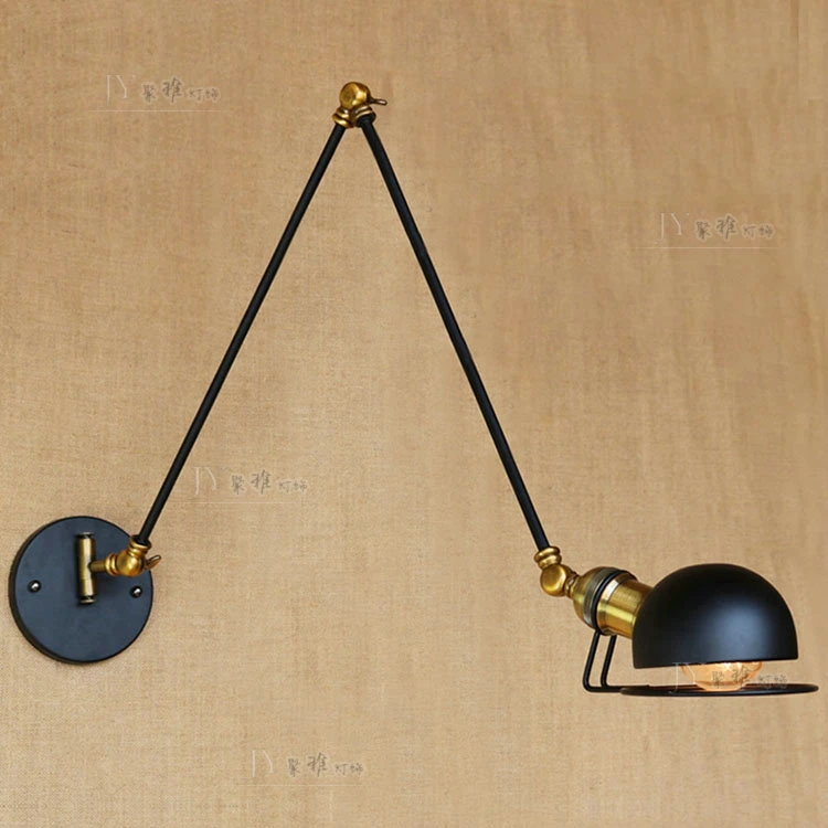 long arm three telescopic, wrought iron lamp decoration club booth French small cafe wall lamp of the head of a bed
long arm three telescopic, wrought iron lamp decoration club booth French small cafe wall lamp of the head of a bed