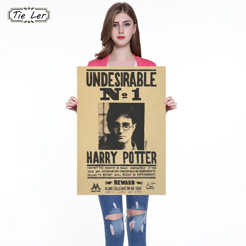 Harry Potter Poster Undesirable No 1 Vintage Kraft Poster Decorative Daily Prophet Wall Stickers Decorative Paintings
Harry Potter Poster Undesirable No 1 Vintage Kraft Poster Decorative Daily Prophet Wall Stickers Decorative Paintings